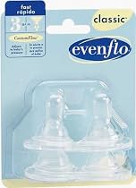 Evenflo Classic CustomFlow Silicone Nipples: Fast Flow
From Evenflo
