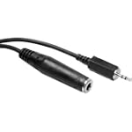 HOSA 2-Foot Headphone Extension Cable 3.5mm TRS to 3.5mm TRS - MHE-102