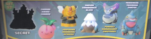 Childrens Toyshop  Toys : Pokemon - Diamond and Pearl - 5cm Soft Figures - 6 figure Set S2