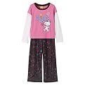 Girls' Snoopy 2pc PJ Set - Multicolor