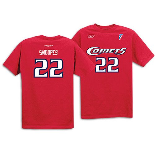 adidas Houston Comets Sheryl Swoopes Youth (sizes 8-20) Name and Number T-Shirt