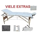 Luxus Massagetisch Massageliege Massagebank 3 Zonen