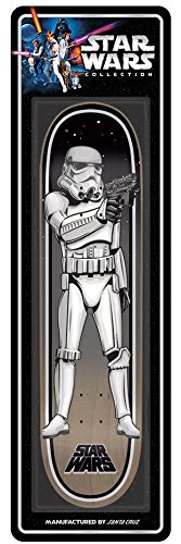 Santa Cruz Star Wars Stormtrooper Collectible Skateboard Deck, 31.6