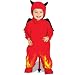 EZ-On Romper Costume, Lil' Devil, 6 to 12 Months