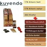 Produkt-Bild: kuvendo ReparaturSet 10 Farben f&uuml;r Parkett, Laminat, M&ouml;bel, Fenster und T&uuml;ren