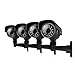 Defender SP500-4C Four Long Range Night Vision Hi-Res Indoor/Outdoor CCD Cameras with Vandal Mounting Resistant Brackets (Black)