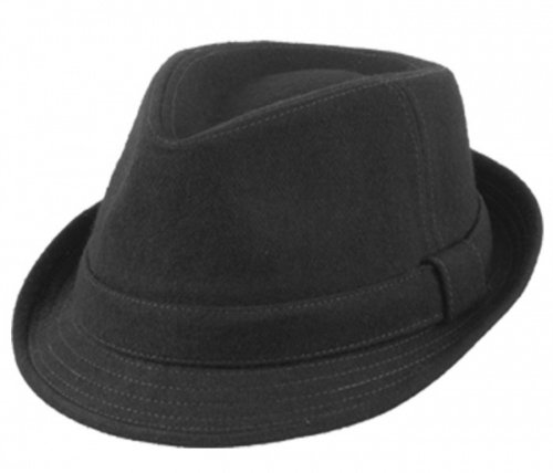 Unisex Structured Wool Fedora Winter Hat ( 3 Colors )