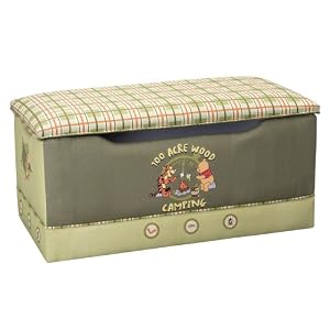 Disney Pooh Toy Box - Sage