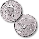 1999 1/10 Ounce Platinum Eagle Coin