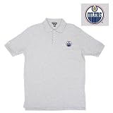 Edmonton Oilers NHL Boys "Original" Pique Polo Shirt (White) (X-Large)