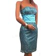 Lace Pencil Cocktail Dress
