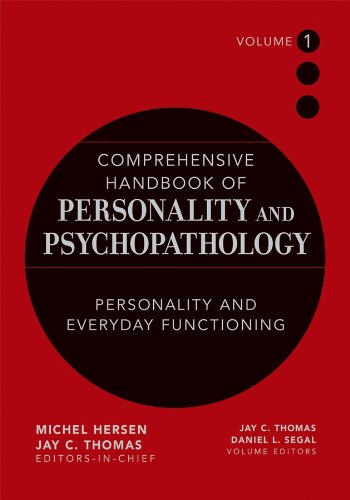 Comprehensive Handbook of Personality and Psychopathology, Personality and Everyday Functioning: Volume 1