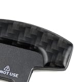3K Real Carbon fiber And Aluminium Alloy Car Safer Seat Belt Buckle Alarm Canceller... by Astra Security