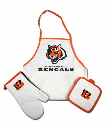 Cincinnati Bengals Tailgate & Kitchen Grill Combo Set