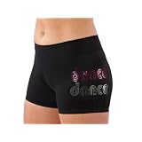 Spandex DANCE DANCE DANCE Shorts