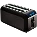 T-fal TL6802002 4-Slice Digital Toaster, Black