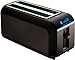 T-fal TL6802002 4-Slice Digital Toaster with Bagel Function, Black