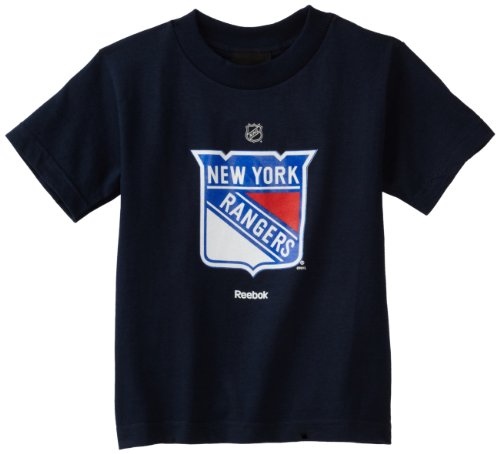 NHL Boys New York Rangers Primary Logo S/S Tee - R6P3Nmkmm (Navy, 7)