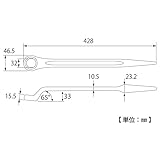 トップ(TOP) 片口メガネレンチ シノ付60度型 SM-32