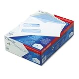 Columbian CO158 - Dubl-Vue Poly-Klear Double Window Envelope/Tint, #8-5/8, White, 500/Box