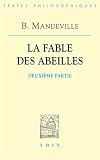 La fable des abeilles: Deuxième partie (1729)