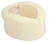 Duro-Med Soft Foam Cervical Collar 3 Width, White, Medium