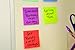 Post-it Super Sticky Notes, 5 Sticky Note Pads, 3 x 3 in., School Supplies for Students, Ideal for Textbooks, Notebooks, Walls and Vertical Surfaces, Energy Boost Collection