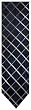 Men's Tommy Hilfiger Necktie Neck Tie Silk Navy, Yellow, Blue and Silver