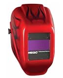 Jackson Welding Helmet - I2 Red Flame Pro Variable Lens 20498