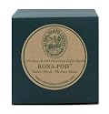 Aloha Island Coffee KONA-PODS - Estate Blend Medium Roast, Kona Hawaiian Blend Coffee Pods, 12 Count Box