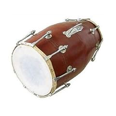 Dholak Indische Trommel Doppelfell Tragegriff Percussion Schlaginstrument