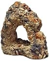 Natural Rock With One Hole Aquarium Ornament, Small