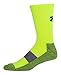 Under Armour Men's Performance Crew Socks, Hi-Vis Yellow, Large