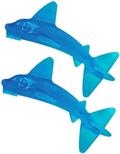 Baby Banana Brush Toddler Toothbrush, Sharky