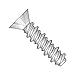 #8 x 1 High Low Style Thread Forming Screws/Phillips/Flat Head/18-8 Stainless Steel (Carton: 3,500 pcs)