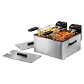 Princess 182027 Friteuse Double Bac 2 X 3 L