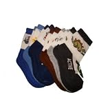 Pode Lot of 3 Pair Bundle Kids Boys Infant Toddler Assorted Fun Socks