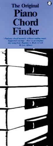 The Original Piano Chord Finder by Alfassy, Leo published by AMSCO Music (1979)