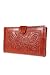 Perforated Leather Clutch