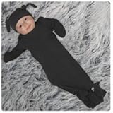 Woombie Baby Bamboo Mod Sleeper 95% Organic Bamboo/5% Spandex (4-19 Lbs., RockStar)