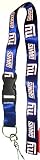 NEW YORK GIANTS BREAKAWAY VELCRO NYLON LANYARD