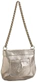 Lauren Merkin Tess Metallic Lamb Chain Handle Evening Bag