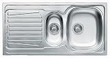 Pyramis 1 1/2 Bowl Stainless Steel sink 3.5 wastes