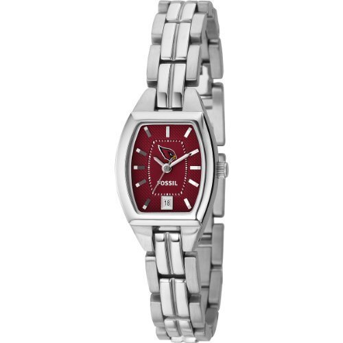 Fossil Women's NFL1184 NFL Arizona Cardinals Round Dial Watch