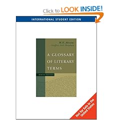 A Glossary of Literary Terms, International Edition