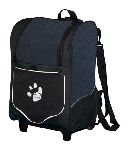 Pet Gear I-GO2 Sport Roller Backpack, Black