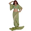Soft Green Silk Harem Pants