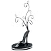Leopard Print Shoe Jewelry Tree- Earring Holder / Organizer - Black & White