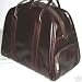 New Bugatti Burgundy Leather Duffle Bag