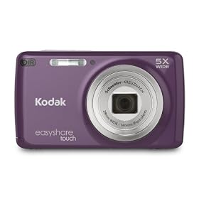 Kodak EasyShare Touch M577 Digital Still Camera - Purple (14MP, 5x Optical Zoom) 3.0 inch HVGA Touchscreen